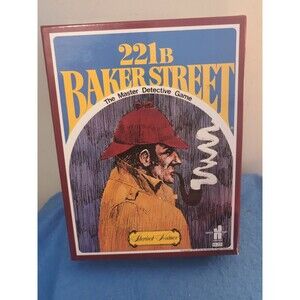 221B Baker Street - The Master Detective Game Sherlock Holmes COMPLETE FREE  SH
